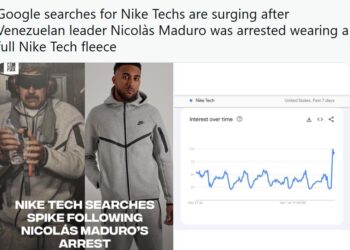 Capturarea lui Nicolas Maduro aduce profituri uriașe pentru brandul Nike
