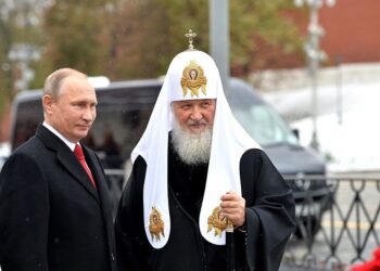 Putin a participat la o slujbă de Crăciun care a durat toată noaptea