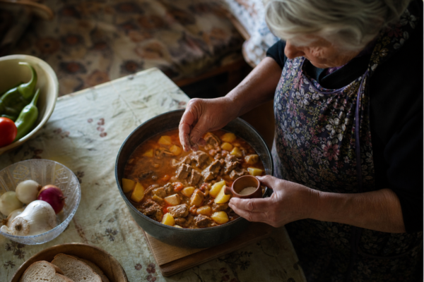 Cum să faci tocăniță de cartofi cu carne, ca la bunica