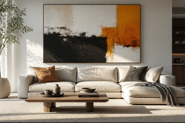 Arta care inspiră: Cum un tablou canvas bine ales schimbă atmosfera camerei de zi